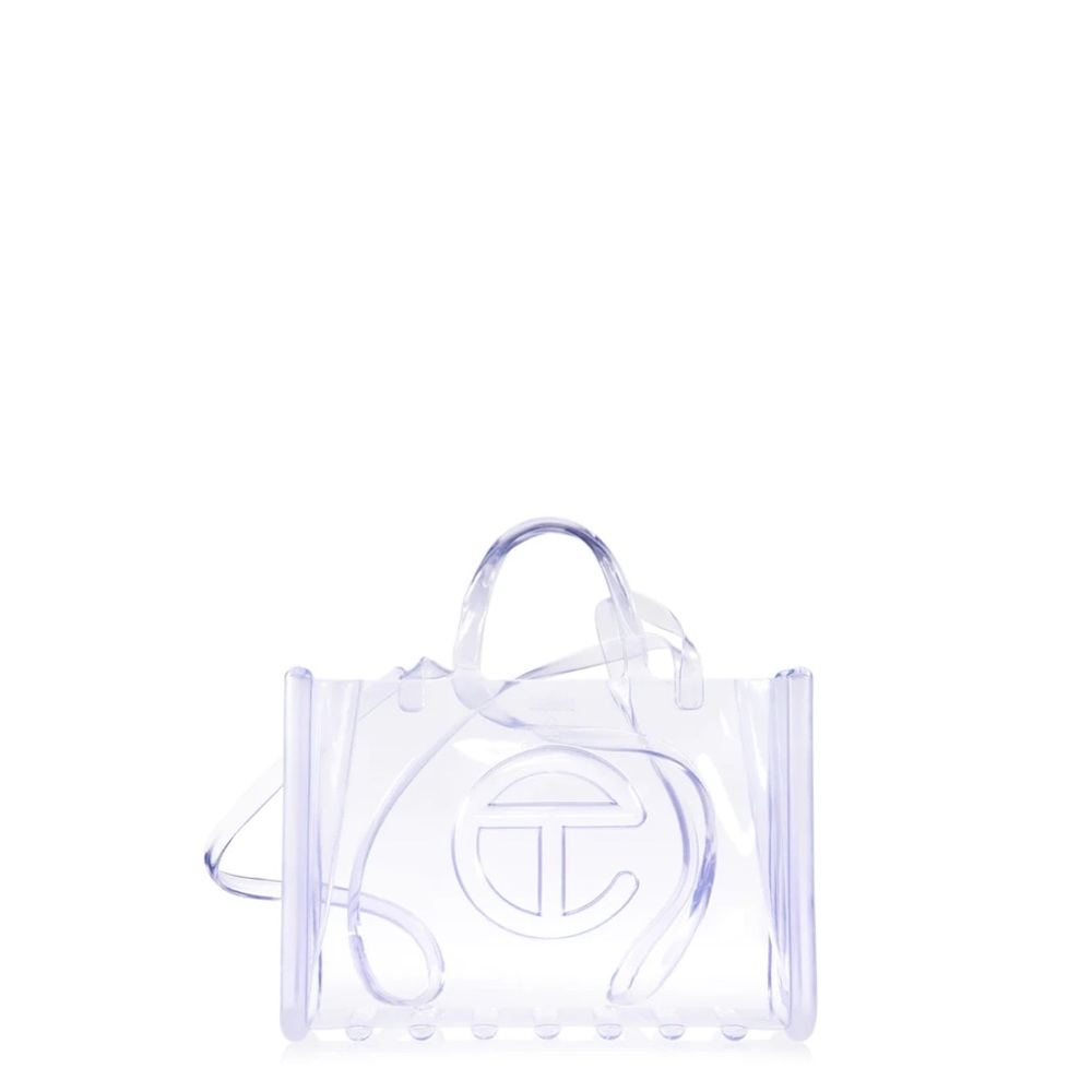 Brand New Large Telfar x Melissa Clear Jelly Shopping Bag with tags